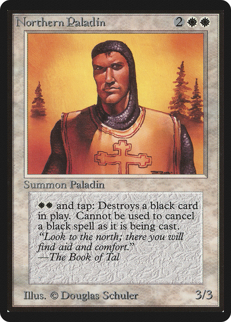 {R} Northern Paladin [Beta Edition][LEB 030]