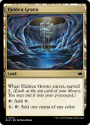 {@C} Hidden Grotto [Bloomburrow][BLB 254]