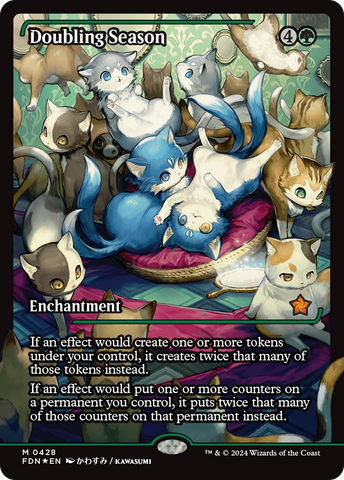 {@R} Doubling Season (Showcase) [Foundations][FDN 428]