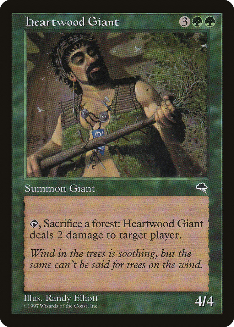 {R} Heartwood Giant [Tempest][TMP 232] - Misty Mountain Games