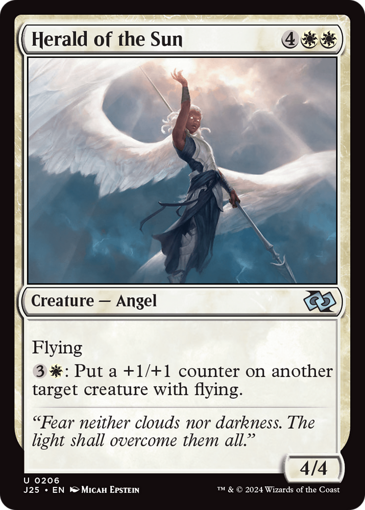 {C} Herald of the Sun [Foundations Jumpstart][J25 206]