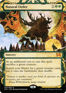 {R} Natural Order [Strixhaven: School of Mages Mystical Archive][STA 054]