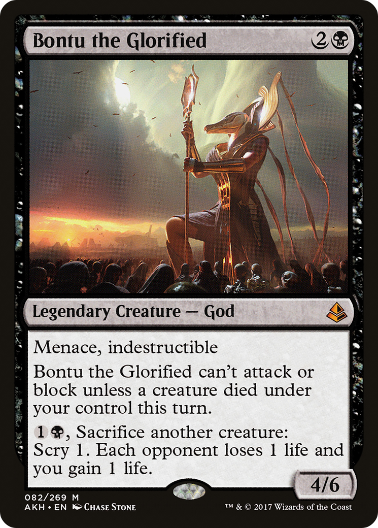 {R} Bontu the Glorified [Amonkhet][AKH 082]