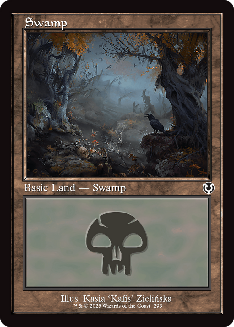 {B}[INR 293] Swamp (293) (Retro Frame) [Innistrad Remastered]