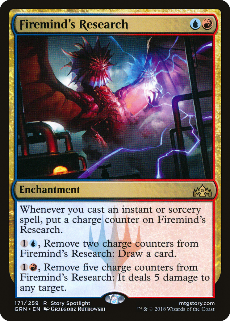 {R} Firemind's Research [Guilds of Ravnica][GRN 171]
