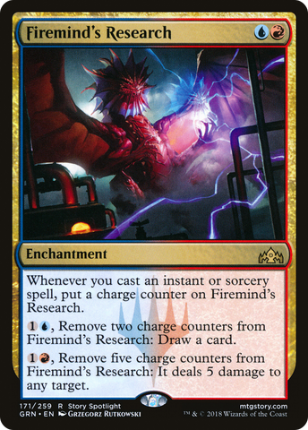 {R} Firemind's Research [Guilds of Ravnica][GRN 171]