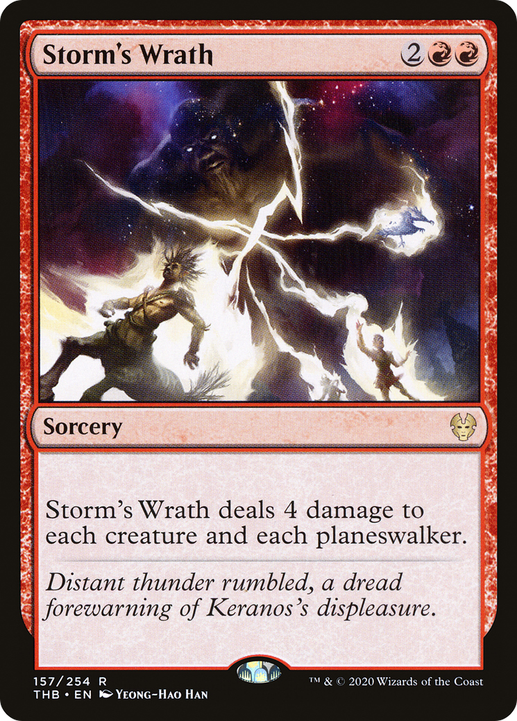 {R} Storm's Wrath [Theros Beyond Death][THB 157]