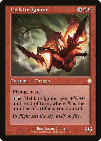 {R} Hellkite Igniter (Retro) [The Brothers' War Commander][BRC 117]