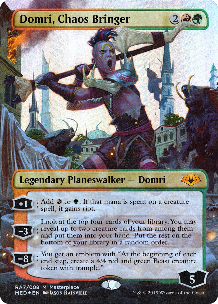 {R} Domri, Chaos Bringer [Mythic Edition][PA MED RA7]
