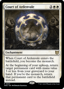 {R} Court of Ardenvale [Wilds of Eldraine Commander][WOC 021]