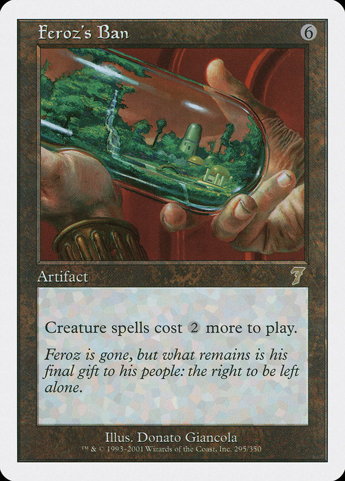 {R} Feroz's Ban [Seventh Edition][7ED 295]