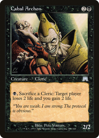 {C} Cabal Archon [Onslaught][ONS 129]