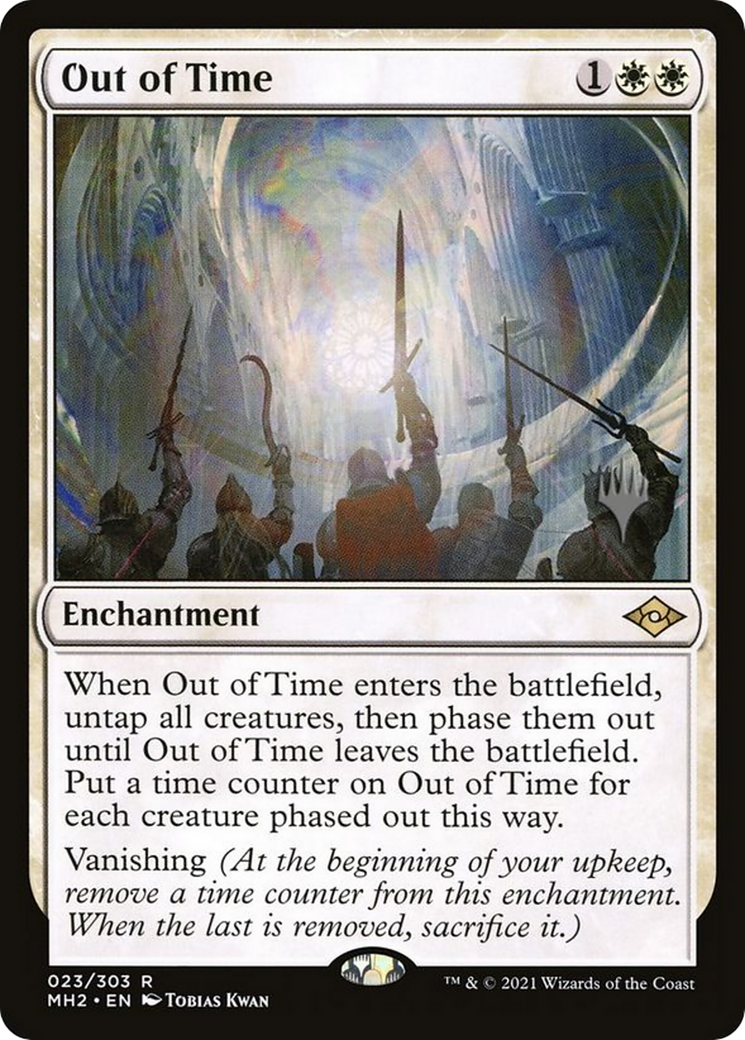 {R} Out of Time (Promo Pack) [Murders at Karlov Manor Promos][PP MH2 023]