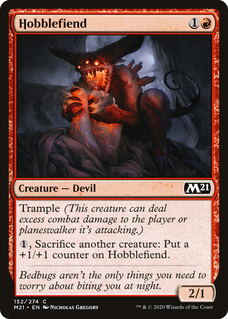 {C} Hobblefiend [Core Set 2021][M21 152]