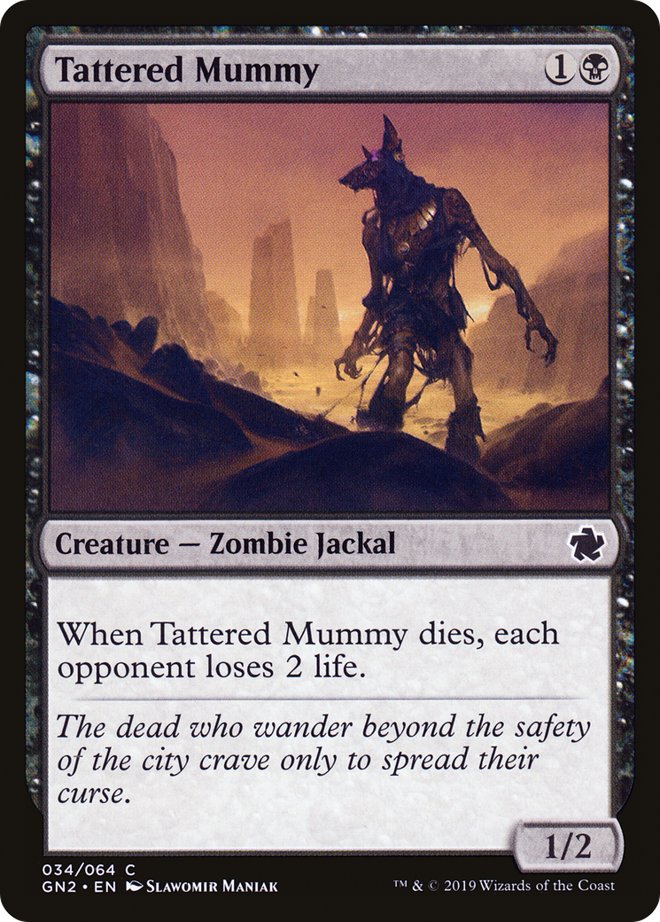 {C} Tattered Mummy [Game Night 2019][GN2 034]