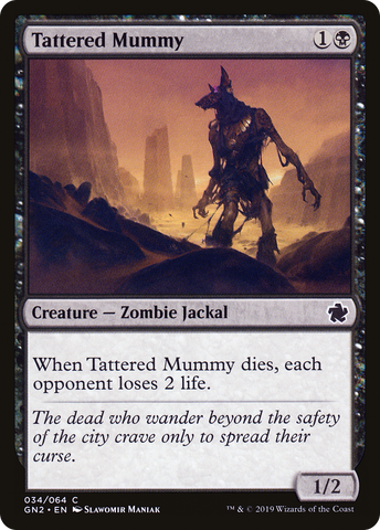 {C} Tattered Mummy [Game Night 2019][GN2 034]