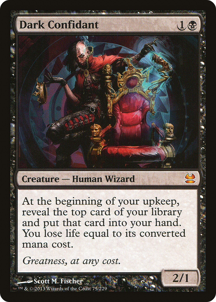 {R} Dark Confidant [Modern Masters][MMA 075]