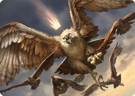 {A} Gwaihir, Greatest of the Eagles Art Card [The Lord of the Rings: Tales of Middle-earth Art Series][ALTR 059]