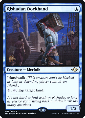 {R} Rishadan Dockhand [Modern Horizons 2 Prerelease Promos][PR MH2 059]