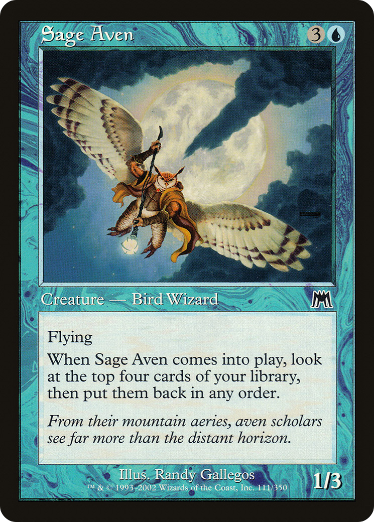 {C} Sage Aven [Onslaught][ONS 111]