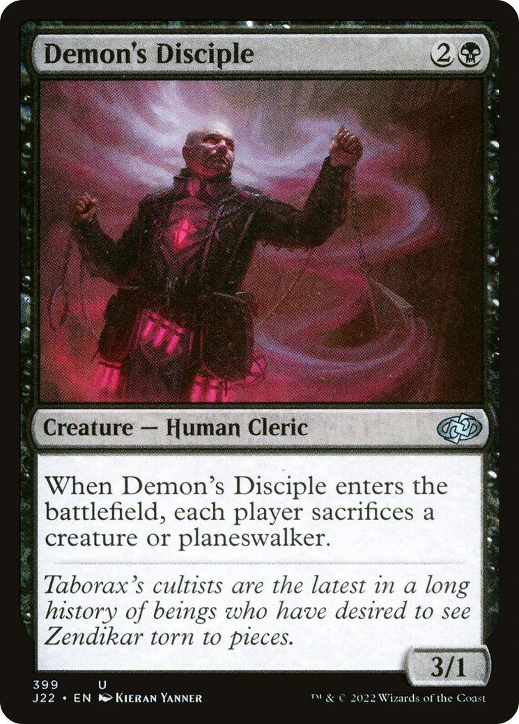 {C} Demon's Disciple [Jumpstart 2022][J22 399]