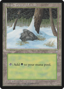 {B}[ICE 383] Snow-Covered Forest [Ice Age]