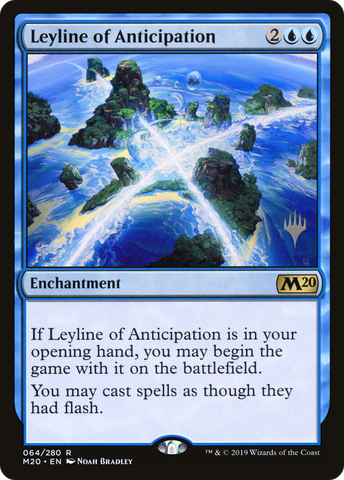 {R} Leyline of Anticipation (Promo Pack) [Core Set 2020 Promos][PP M20 064]