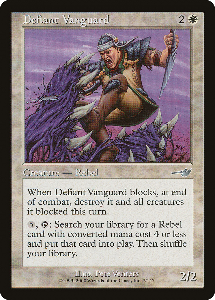 {C} Defiant Vanguard [Nemesis][NEM 007]