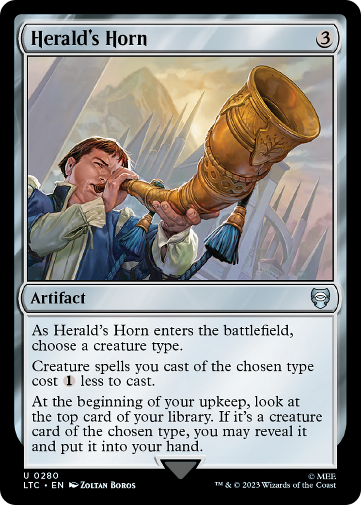 {C} Herald's Horn [The Lord of the Rings: Tales of Middle-Earth Commander][LTC 280]