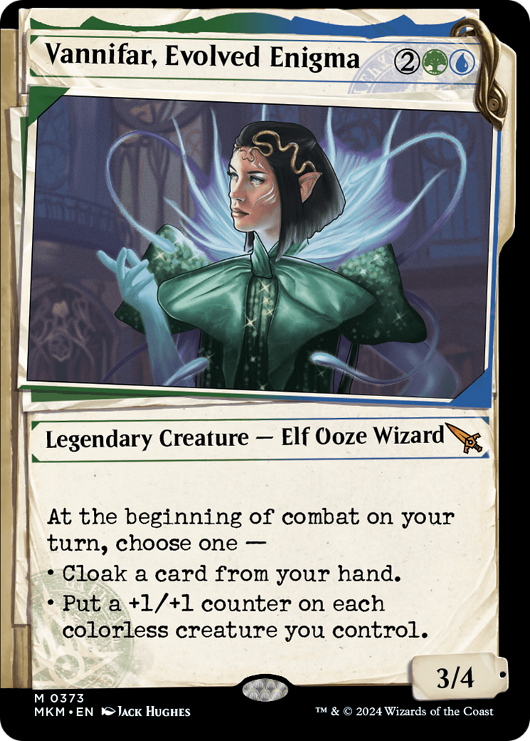 {@R} Vannifar, Evolved Enigma (Showcase) (0373) [Murders at Karlov Manor][MKM 373]