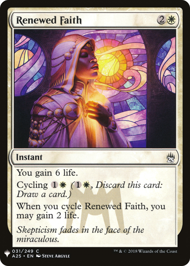 {C} Renewed Faith [Mystery Booster][LS A25 031]