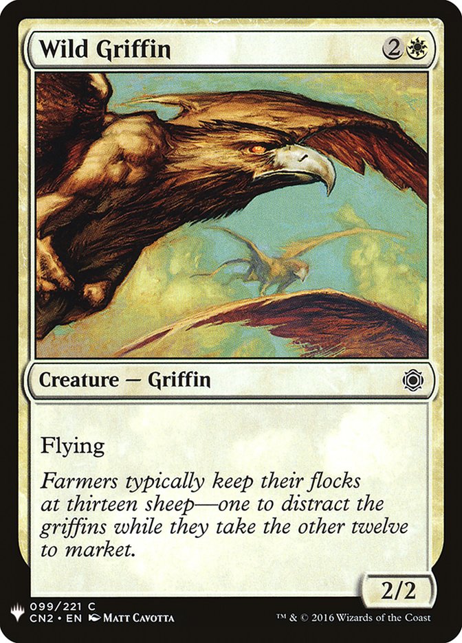 {C} Wild Griffin [Mystery Booster][MB1 CN2 099]
