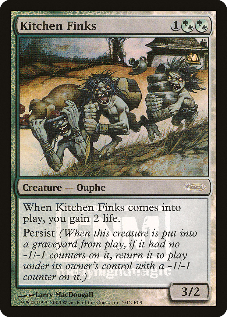 {R} Kitchen Finks [Friday Night Magic 2009][PA F09 003] - Misty Mountain Games