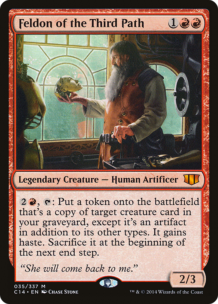 {R} Feldon of the Third Path [Commander 2014][C14 035]
