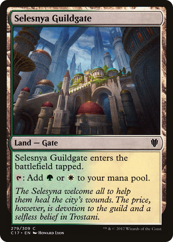 {C} Selesnya Guildgate [Commander 2017][C17 279]