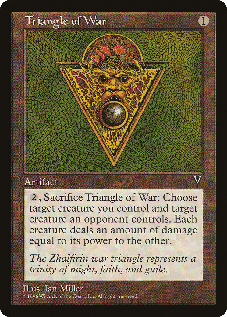{R} Triangle of War [Visions][VIS 158] - Misty Mountain Games