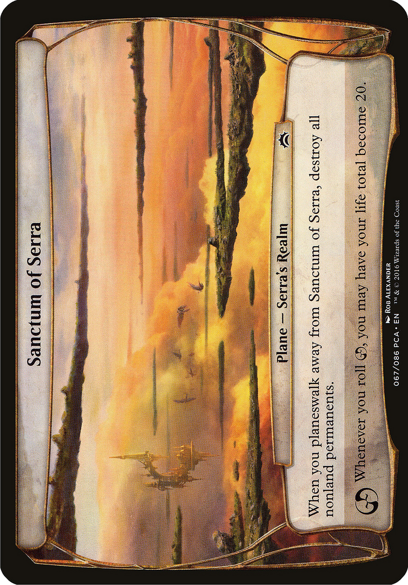 {O} Sanctum of Serra (Planes) [Planechase Anthology Planes][OVR PCA 067]