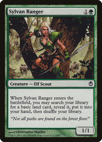 {C} Sylvan Ranger [Duel Decks: Ajani vs. Nicol Bolas][DDH 008]