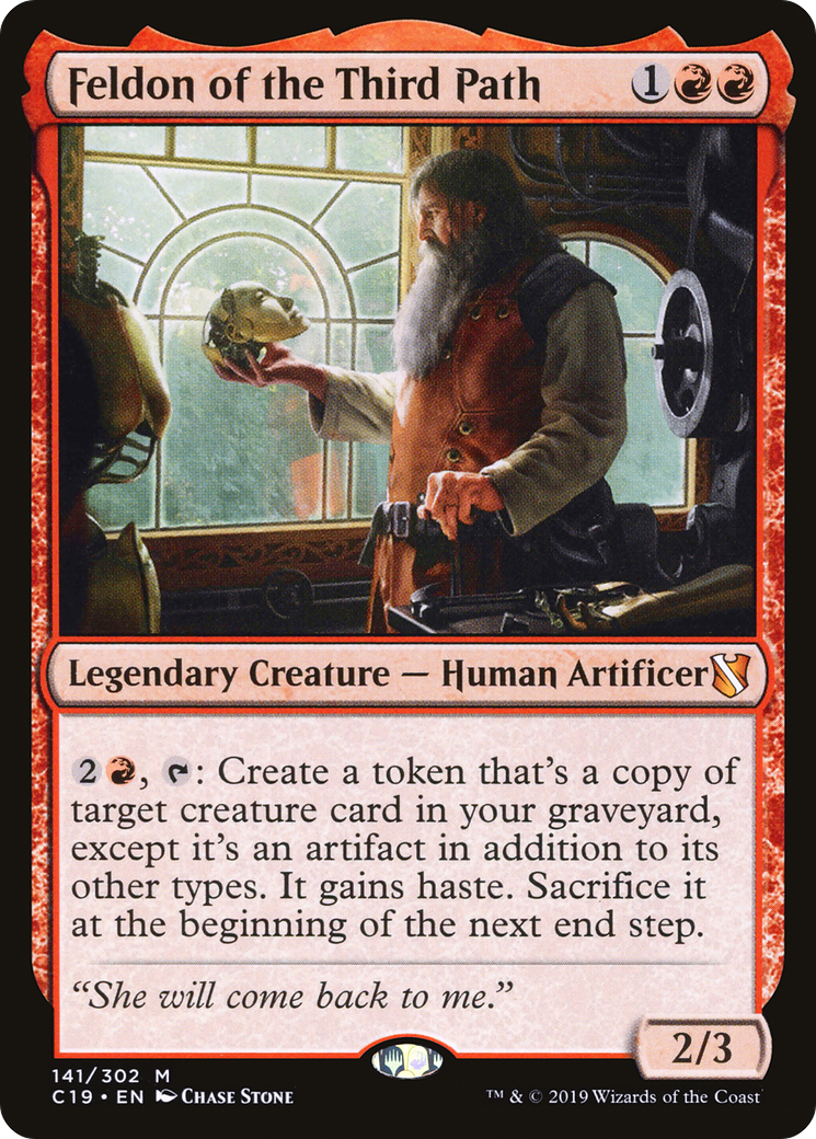 {R} Feldon of the Third Path [Commander 2019][C19 141]