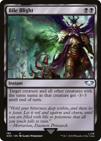 {C} Bile Blight [Universes Beyond: Warhammer 40,000][40K 195]
