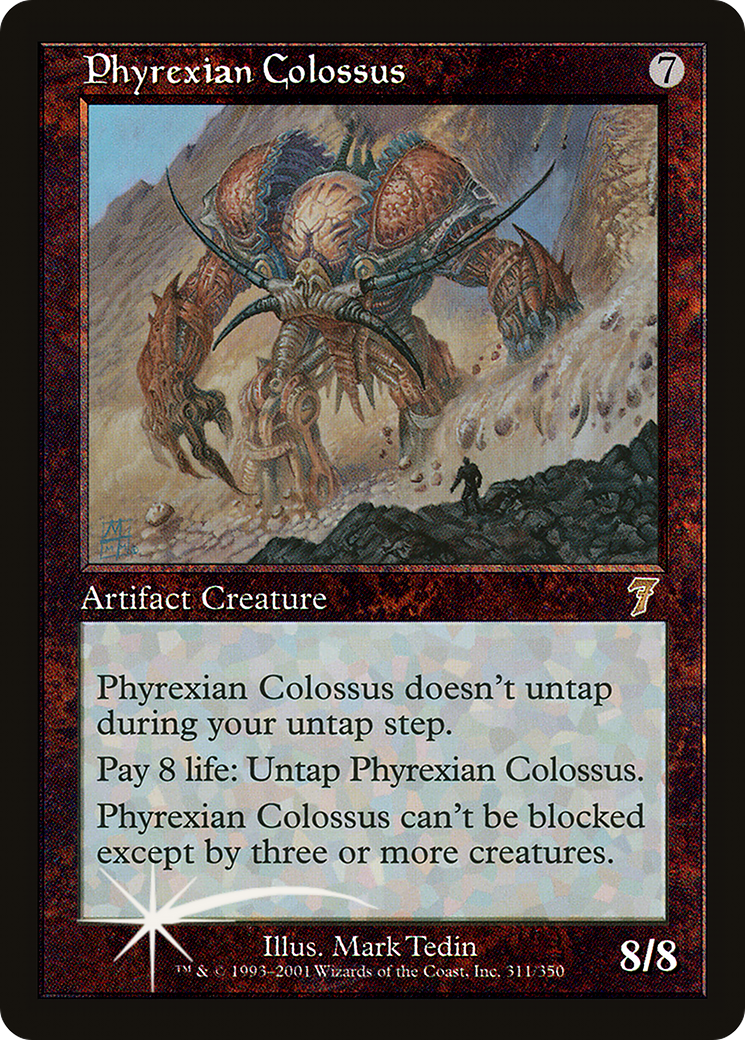 {R} Phyrexian Colossus [Seventh Edition][7ED 311]