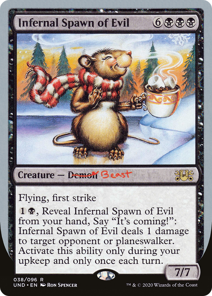 {R} Infernal Spawn of Evil [Unsanctioned][UND 038]