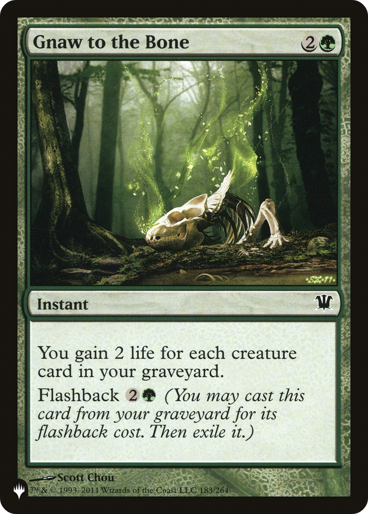Gnaw to the Bone [LIST ISD-183]