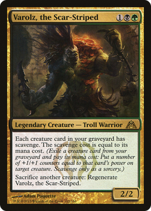 {R} Varolz, the Scar-Striped [Dragon's Maze][DGM 112] - Misty Mountain Games