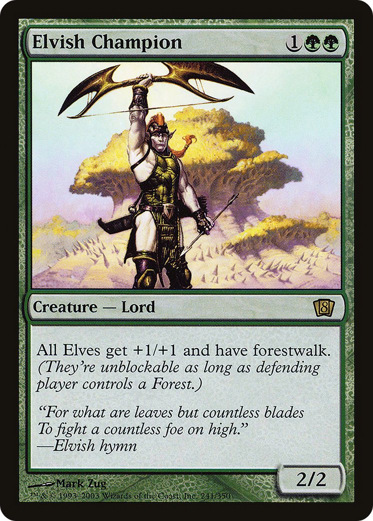 {R} Elvish Champion [Eighth Edition][8ED 241]