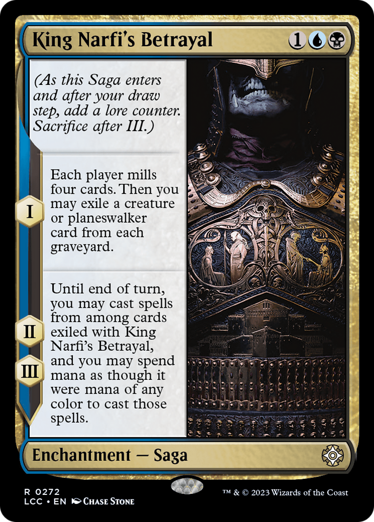 {R} King Narfi's Betrayal [The Lost Caverns of Ixalan Commander][LCC 272]