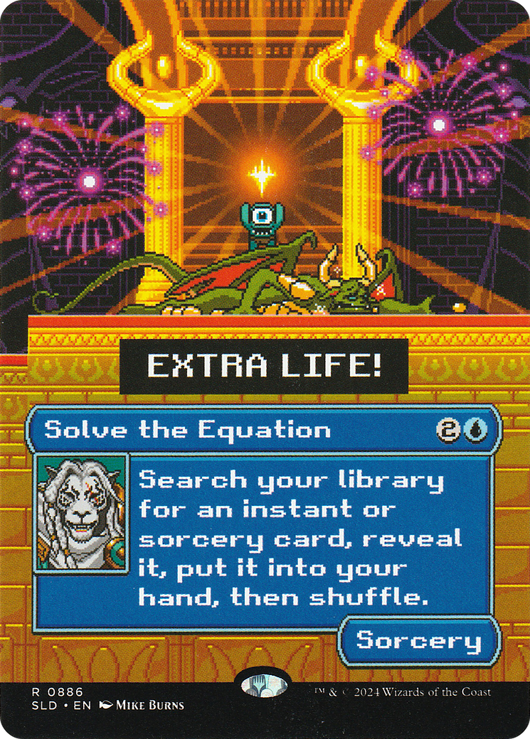 Solve the Equation [SLD-886]  (Borderless) Foil