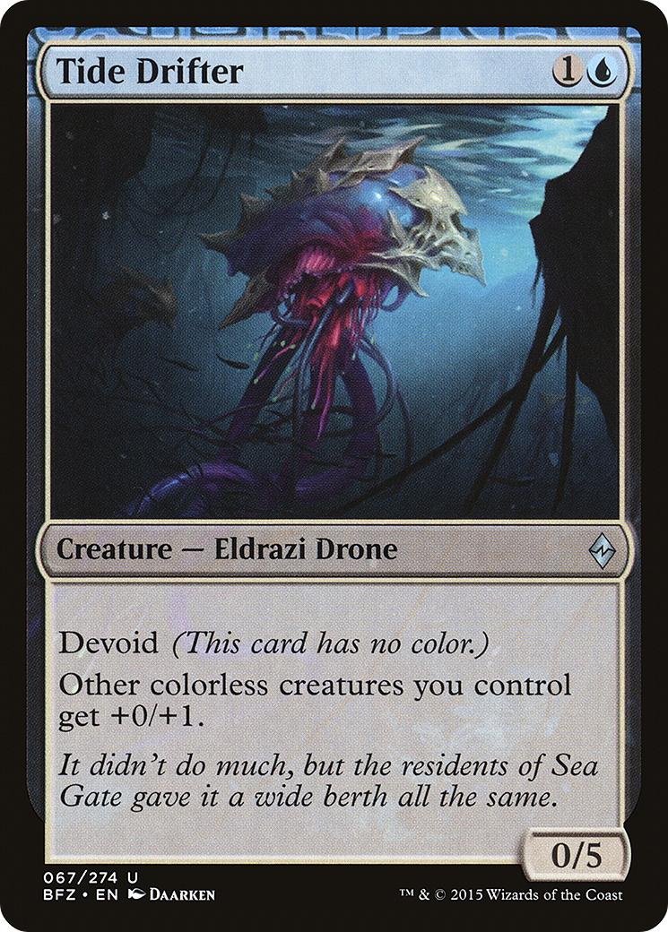 {C} Tide Drifter [Battle for Zendikar][BFZ 067] - Misty Mountain Games