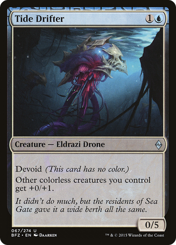 {C} Tide Drifter [Battle for Zendikar][BFZ 067]