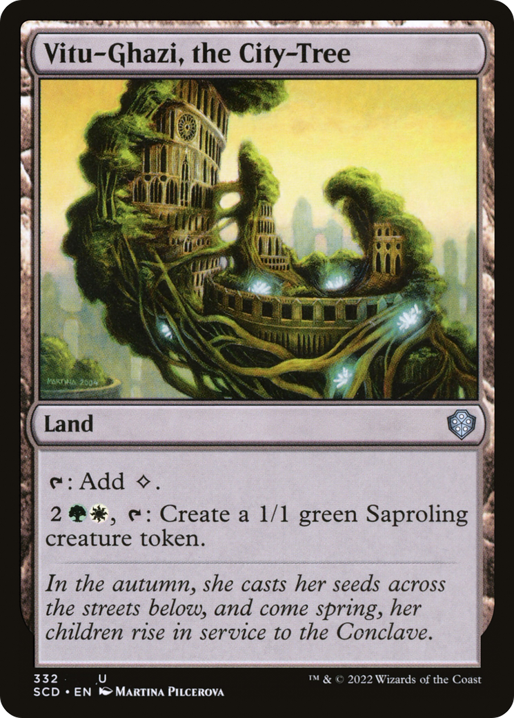 {C} Vitu-Ghazi, the City-Tree [Starter Commander Decks][SCD 332]